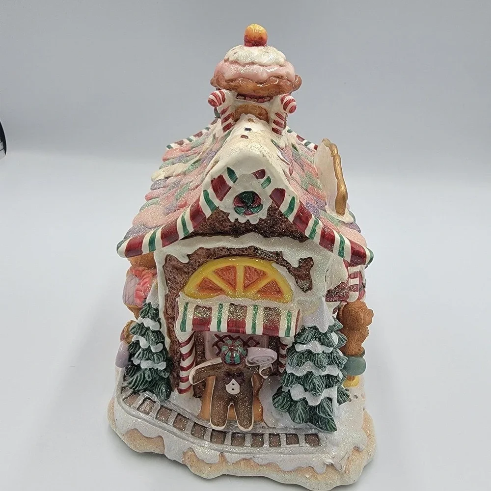 Fitz and Floyd Candy‎ Lane Express Santa's Railroad Station Candy Lane Musical